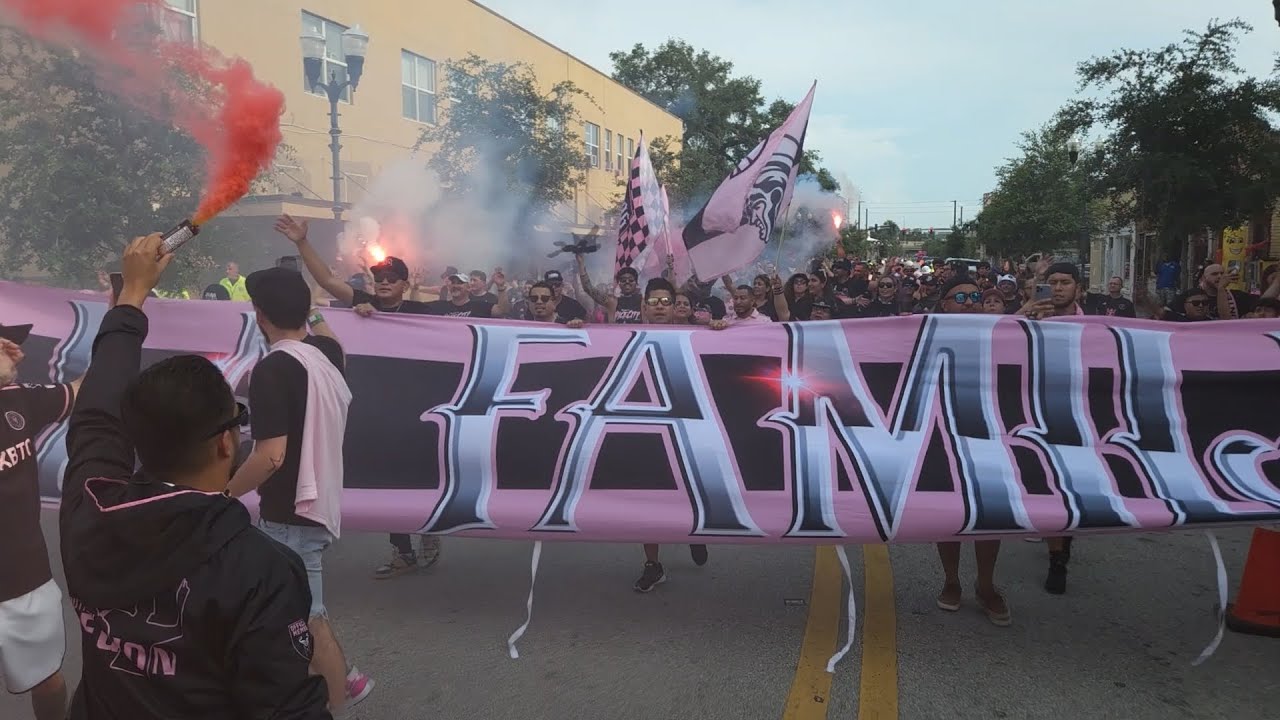 Hinchada del Inter Miami invade a Orlando
