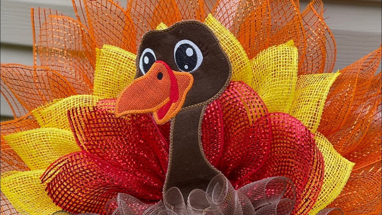 Turkey Wreath Tutorial