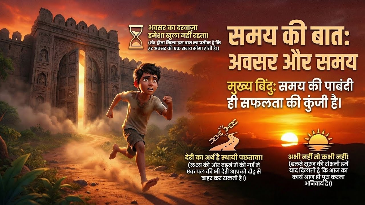 समय निकल गया! ⏳ एक लड़के की सच्ची सीख | Heart Touching Motivational Story