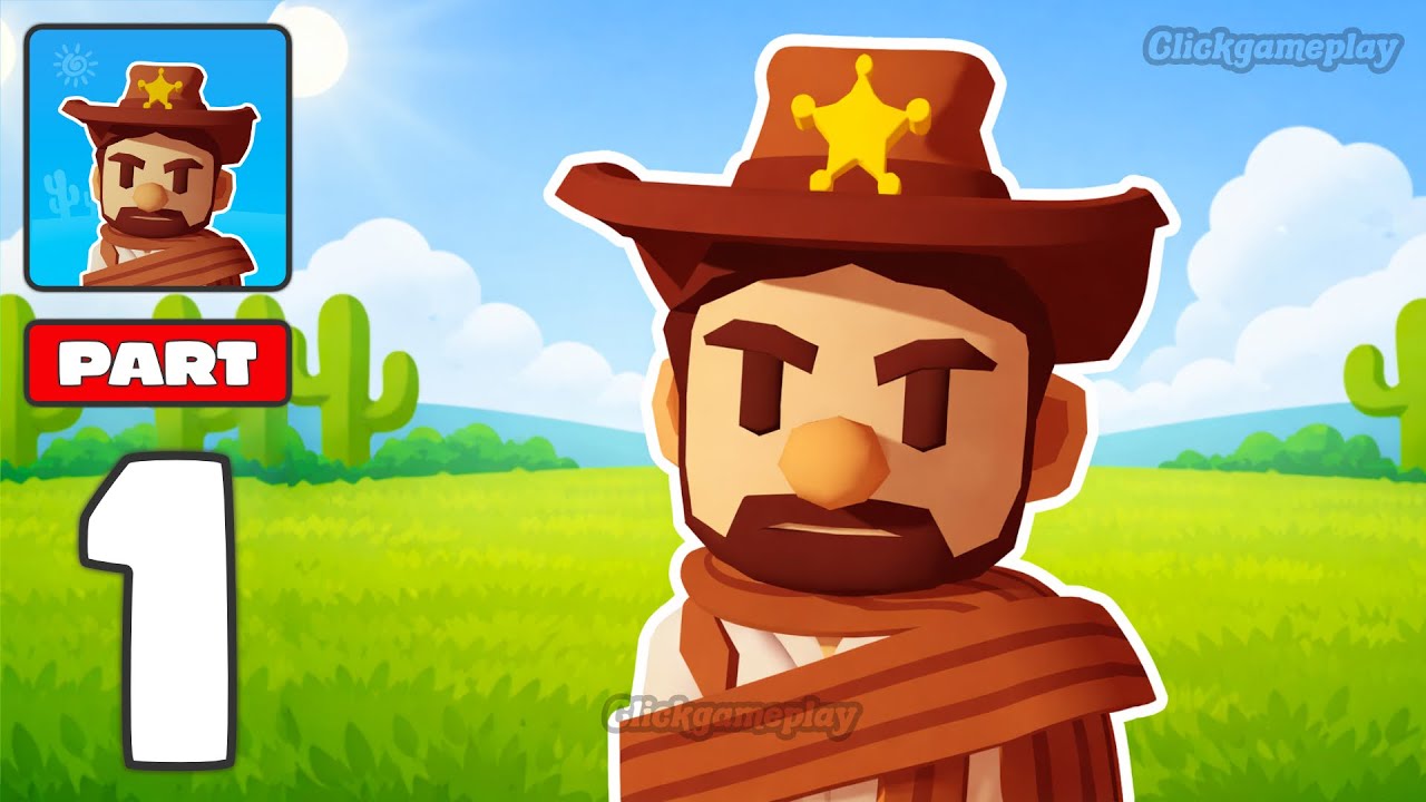 Wild West: Adventure Gameplay Walkthrough Part 1 - Tutorial Survive Wild West (Android,iOS)