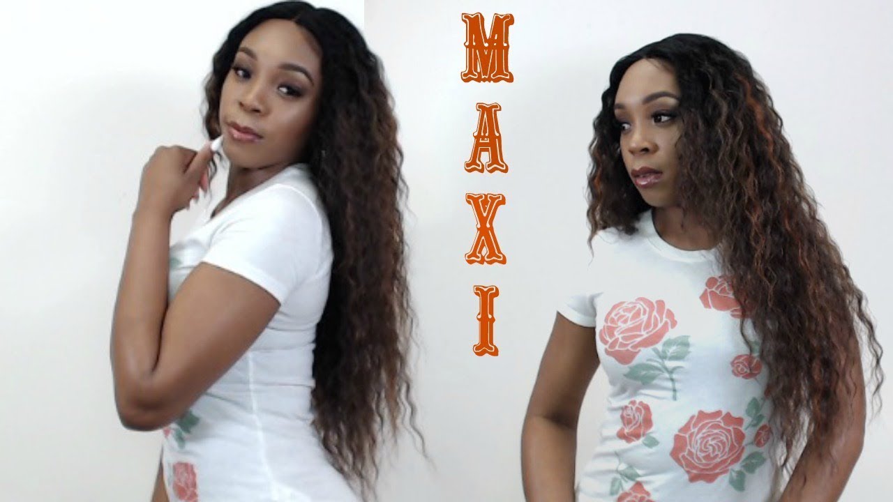 Freetress Equal Synthetic Hair 6 Inch Lace Part Wig - MAXI --/WIGTYPES.COM