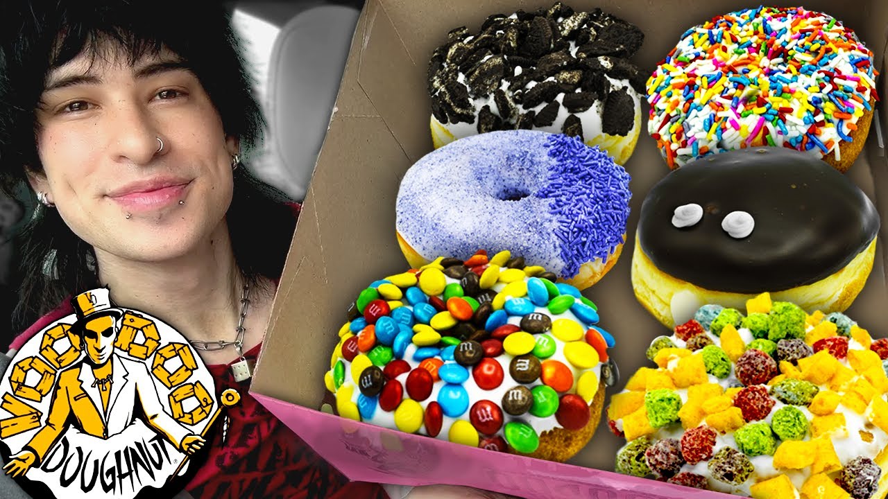 Trying the Famous VOODOO Donuts!