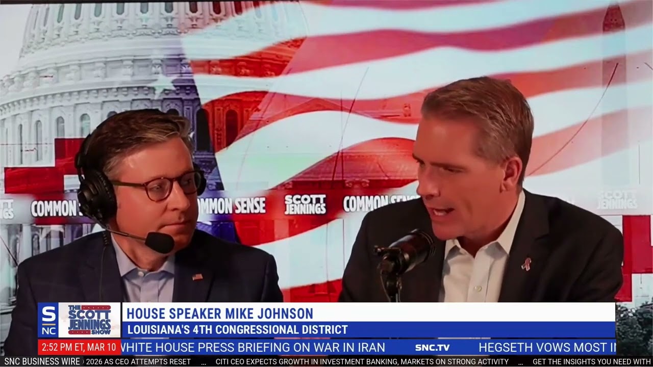 Speaker Johnson Joins the Scott Jennings Show