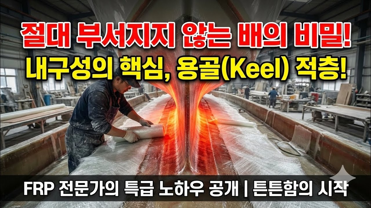FRP 선박 구매전에 적층 이렇게 하는곳 찾으세요! #FRP #LAMINATION #BOAT #SHIP #frp조선소 #김채취선 