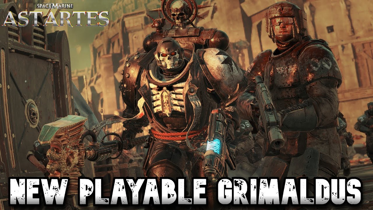Grimaldus in SM2!? Customizable Chaplain Class!! - Warhammer 40K: Space Marine 2 - Astartes Mod