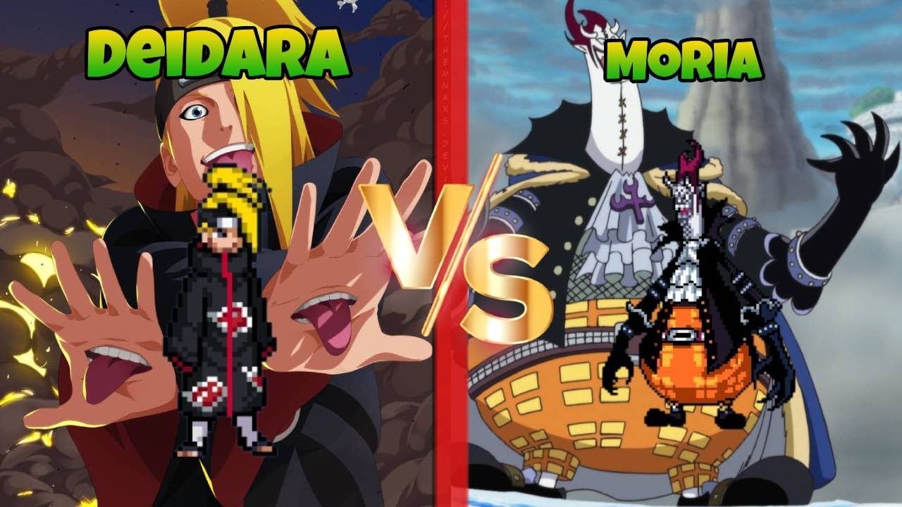 Jump Force MUGEN Deidara vs Moria