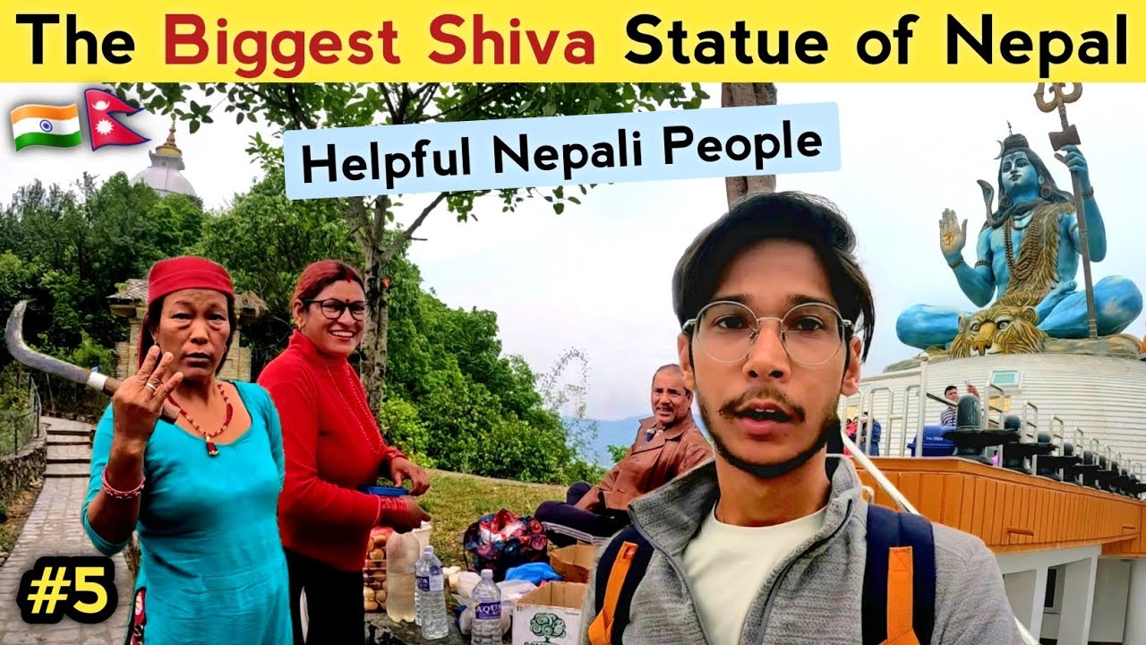 Покхара 🇳🇵 — поход к огромной статуе Шивы в Пумдикоте и пагоде Мира во всем мире