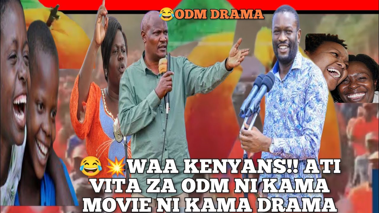 😂💥KENYANS LAUGHING AT ODM DRAMA, ATI NI KAMA MOVIE NI KAMA DRAMA 🤣🤣