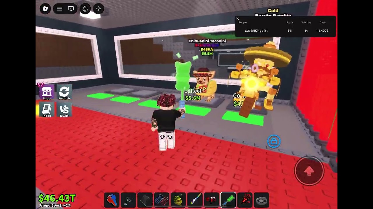 Lucky block opening. 