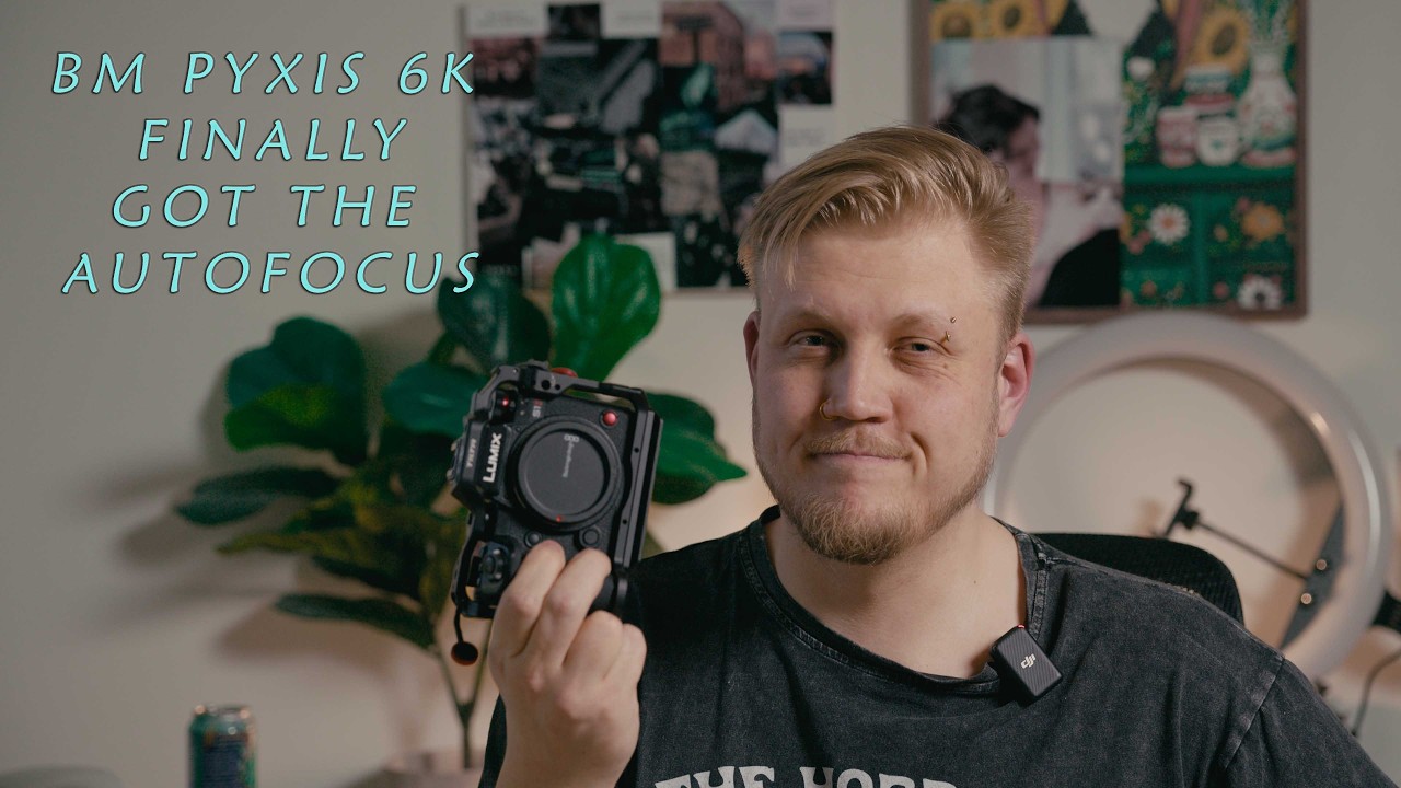 Blackmagic Pyxis 6K got the AF, first test (vs S1II)