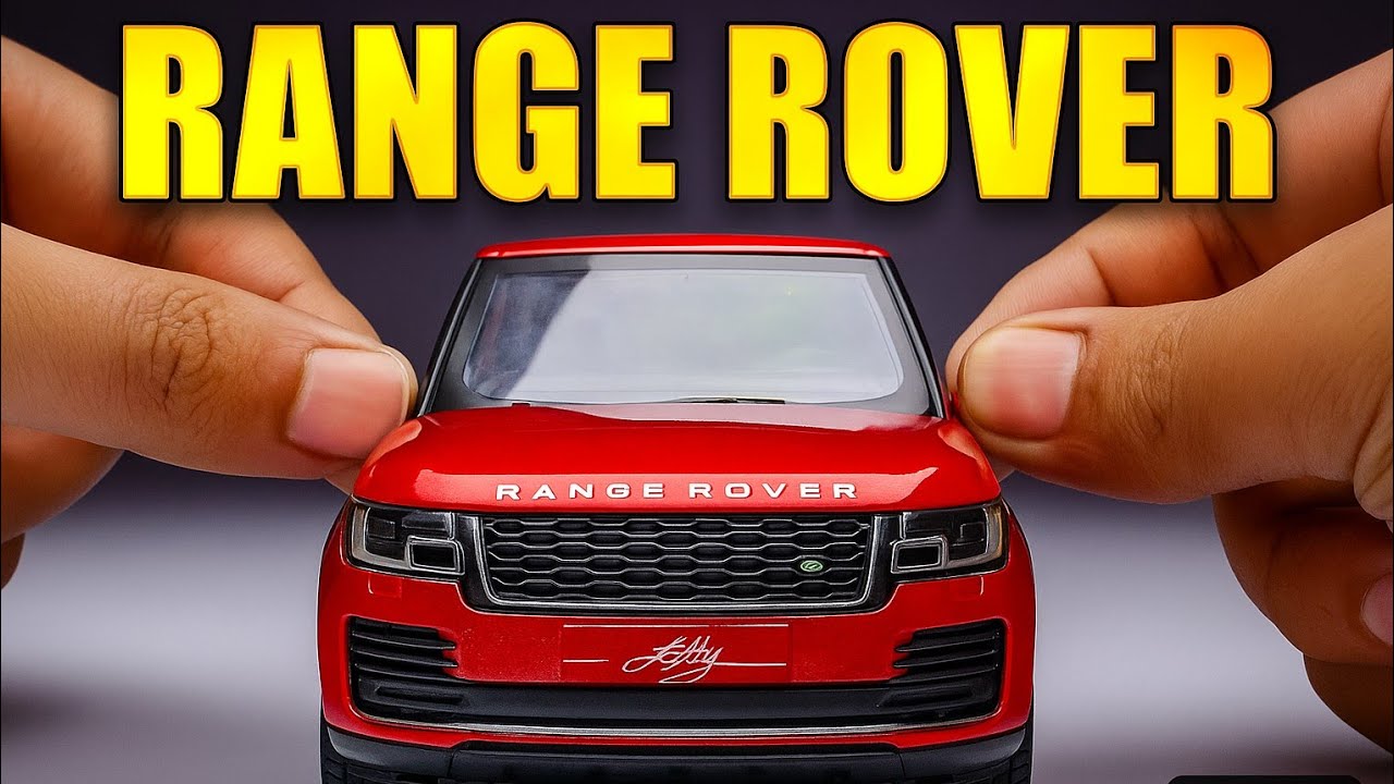 Распаковка самой реалистичной литой машины в масштабе 1/24: Range Rover Luxury SUV 4x4