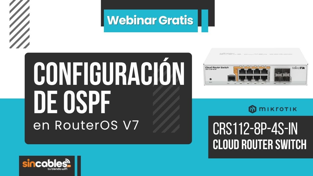 Configuración de OSPF en MikroTik V7