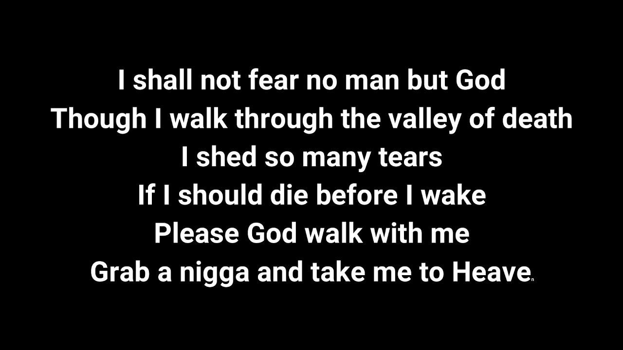 2PAC so many tears (lyrics)