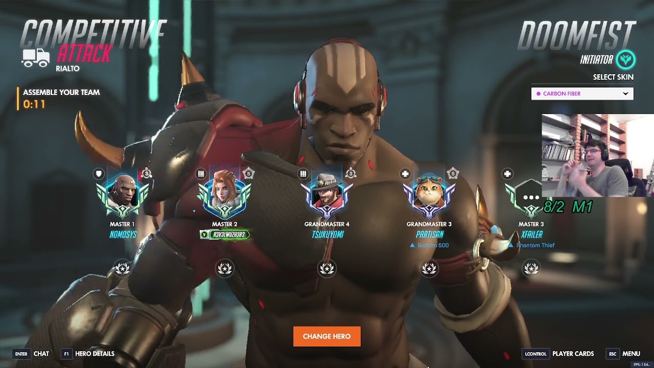 У нового таланта Overwatch по игре за Думфиста, Yax, есть несколько крутых игровых навыков.