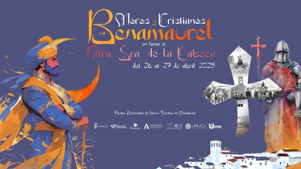 Moros y Cristianos Benamaurel. Domingo 27 abril 2025. PARTE 2