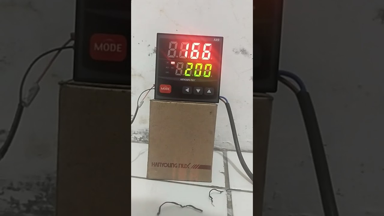 Setting temperature control AX9 Hanyoung nux