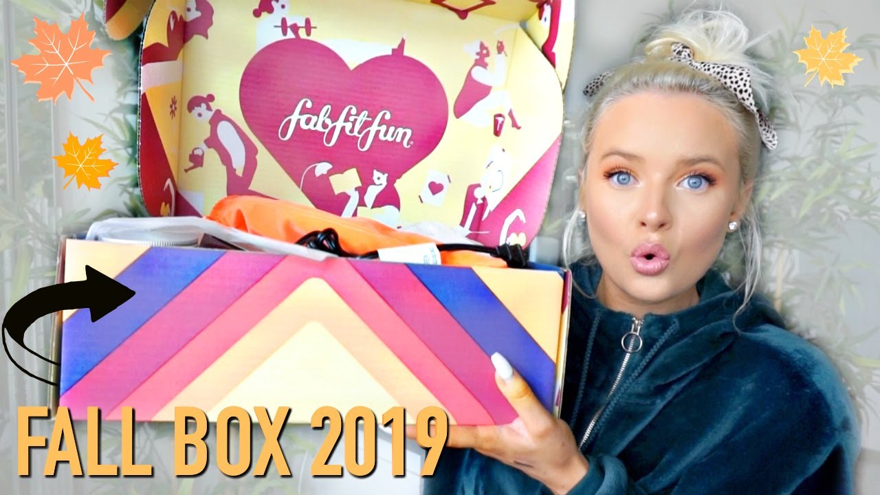 FabFitFun FALL UNBOXING 2019