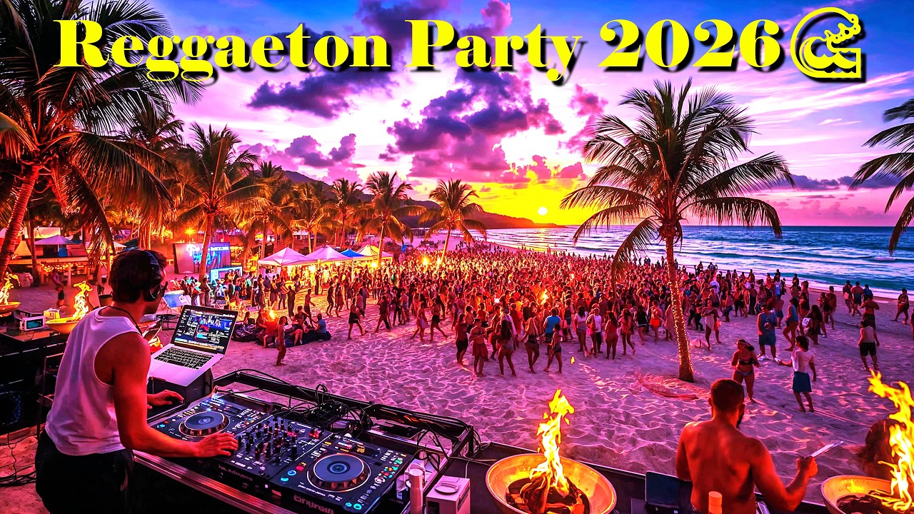 Beachside Reggaeton Party 2026 🌊 Latin Dance Music