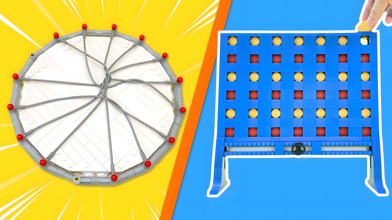 НАСТОЛЬНЫЕ ИГРЫ LEGO: ОНИ ДЕЙСТВИТЕЛЬНО РАБОТАЮТ!!!