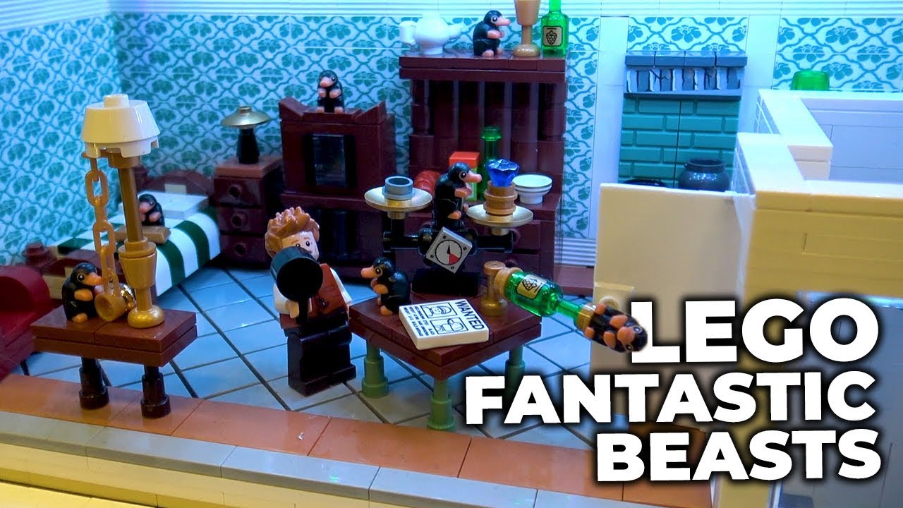 LEGO Newt's London Flat with Interior | Fantastic Beasts: The Crimes of Grindelwald