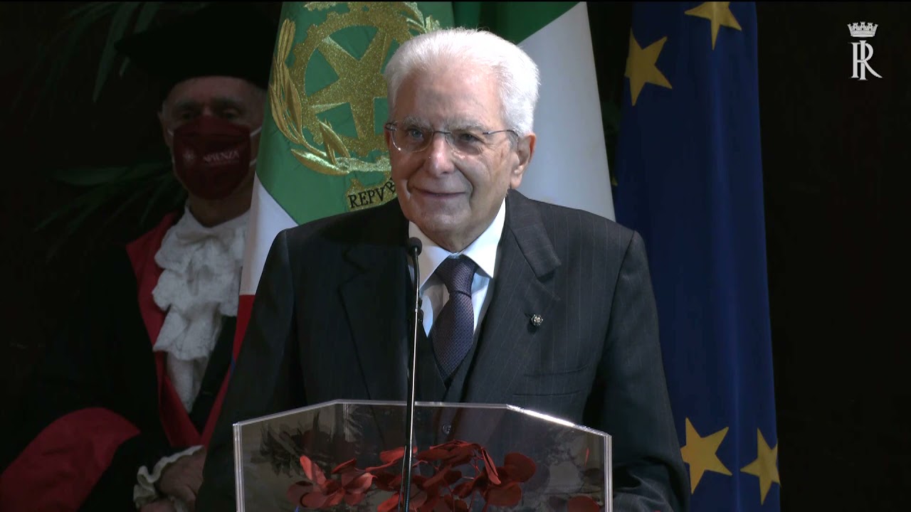 Mattarella alla cerimonia di inaugurazione dell’Anno Accademico