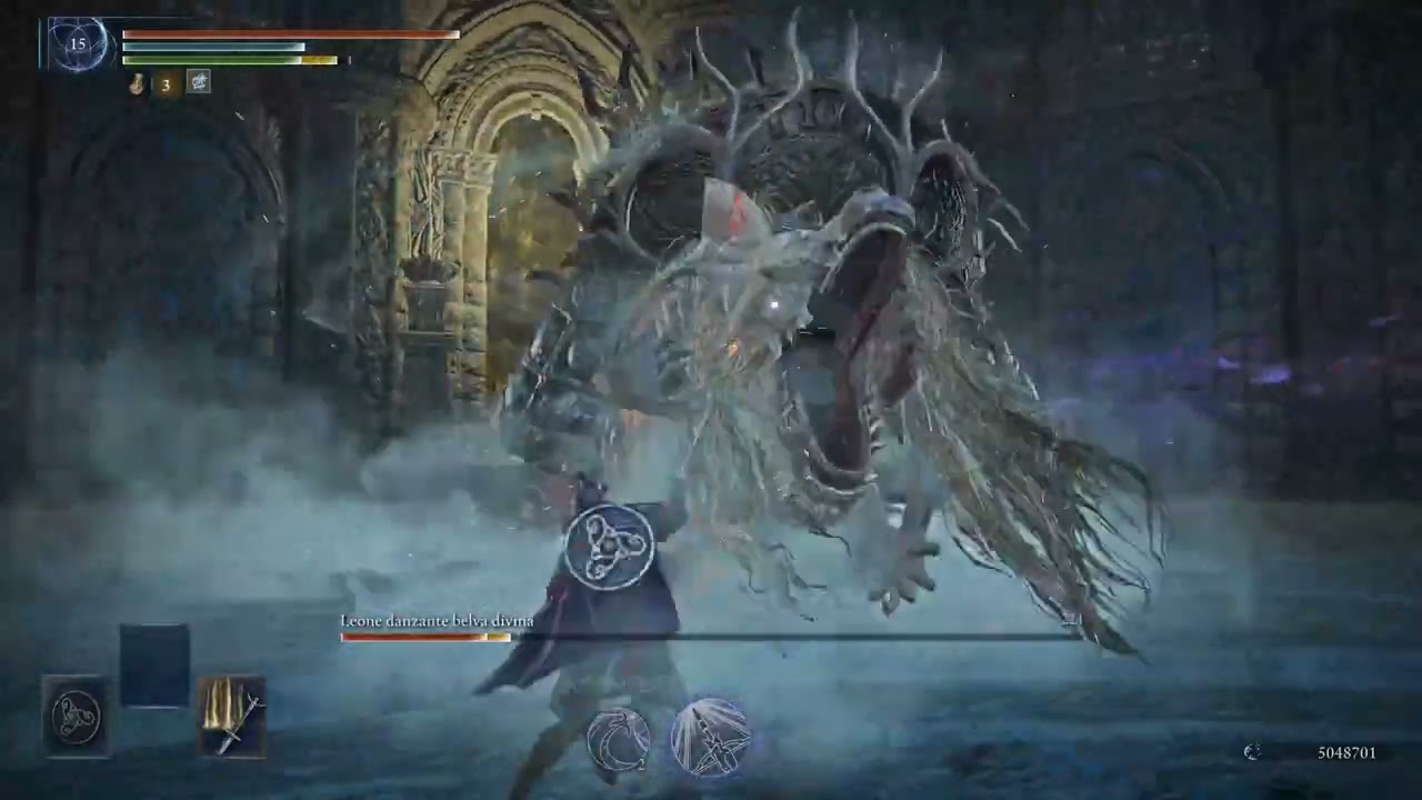 Divine Dancing Lion as meele - NO HIT