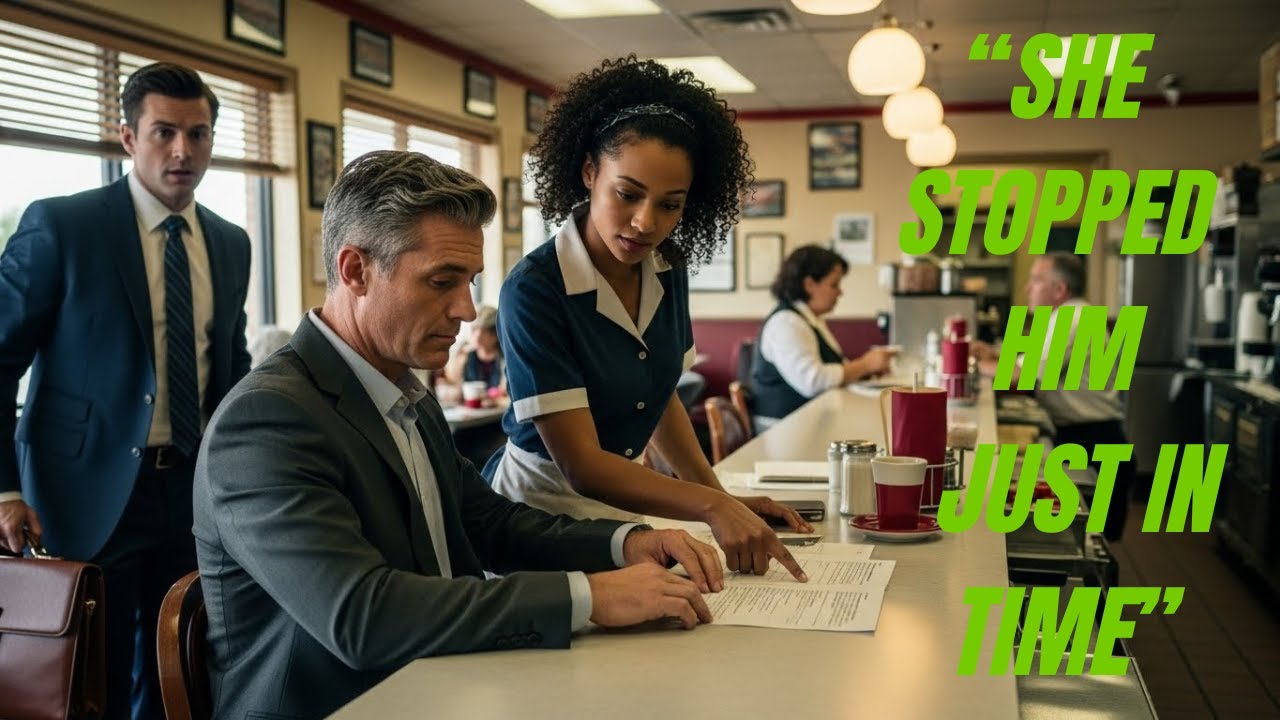 MINUTES BEFORE SIGNING HIS OWN BANKRUPTCY, A WAITRESS AT WAFFLE HOUSE SAW A MISTAKE NO ONE ELSE DID