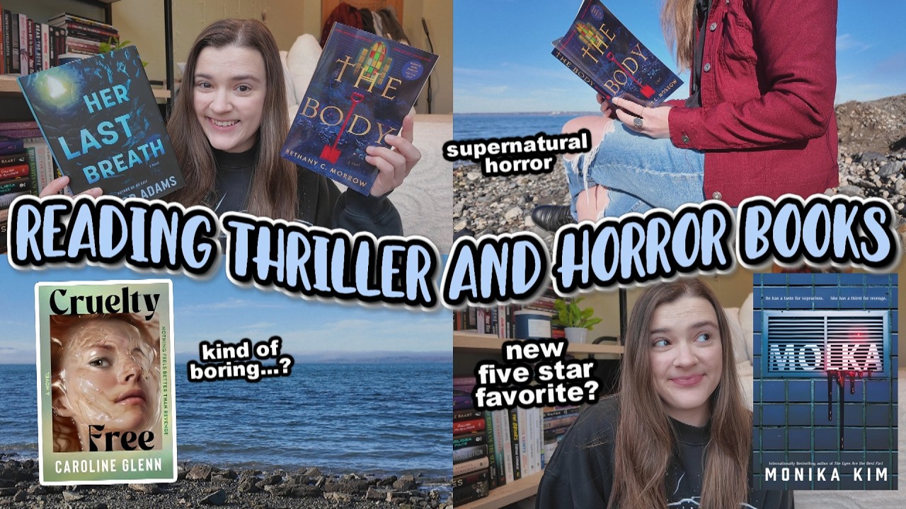 reading my favorite book of the year so far 🤯📚❤️‍🔥 [thiller and horror reading vlog]