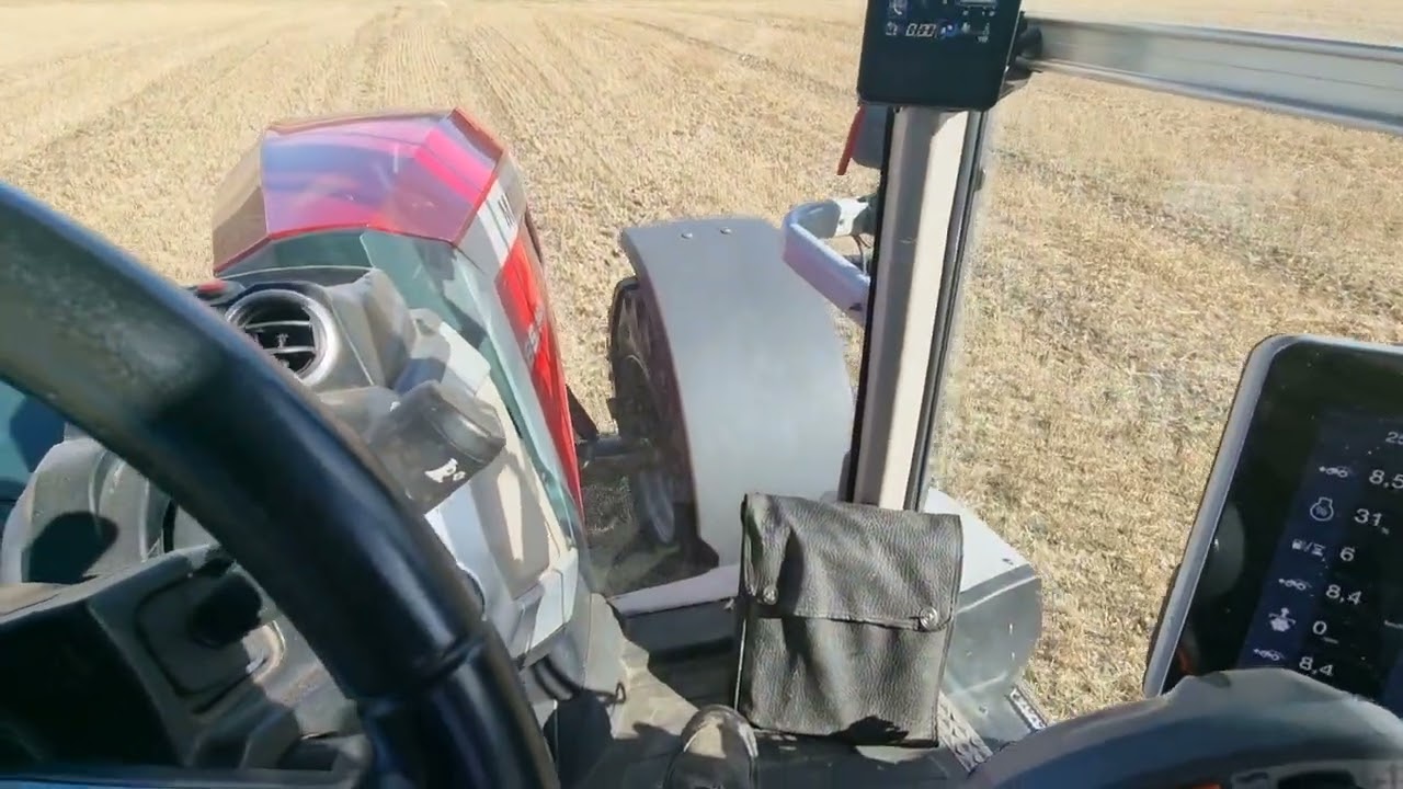 agOpenGPS steering a Massey Ferguson 8s.245