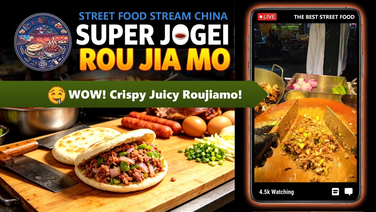 🔴 LIVE Hidden Street Secret: Why Trendy Fans Love This Roujiamo 260729