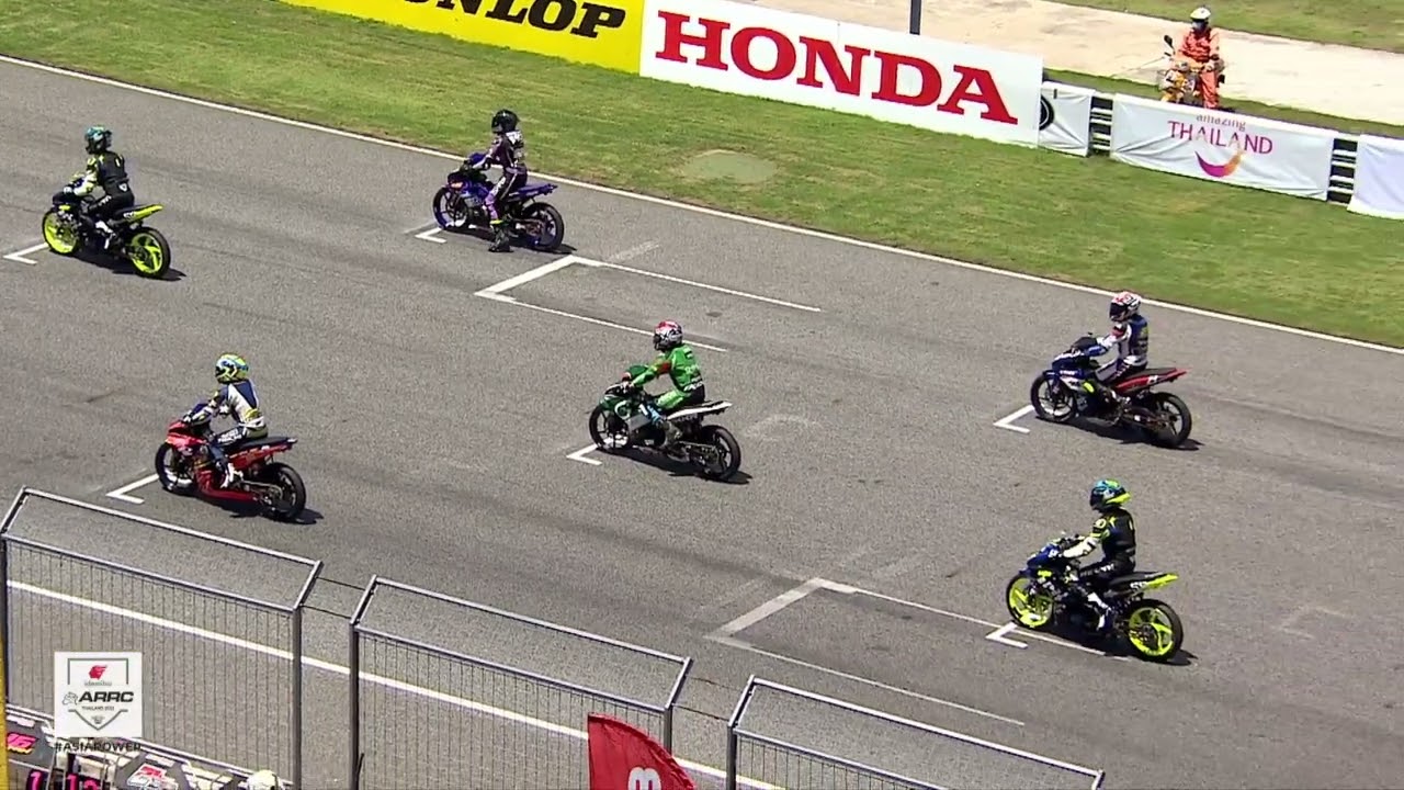 Чемпионат Азии по шоссейным гонкам FIM 2022 | UB150 FULL RACE 1 Раунд 1