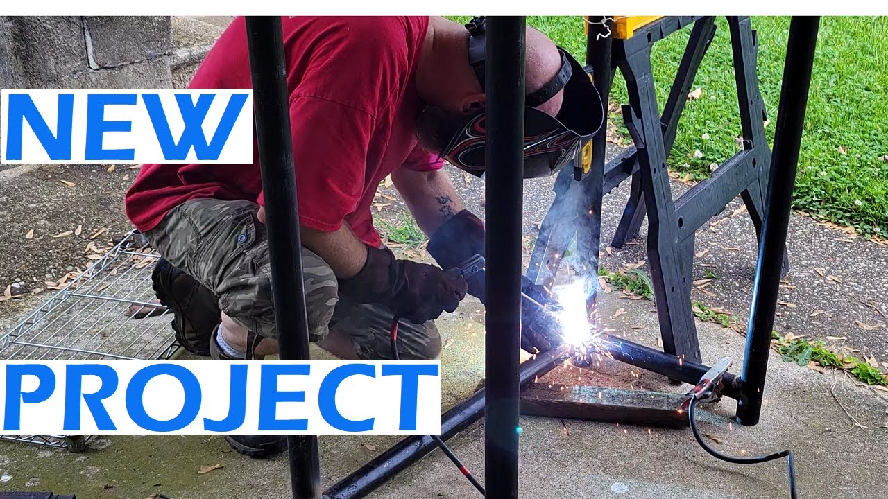 Nerds Can Weld Too - New Wood Rack Project - 4k
