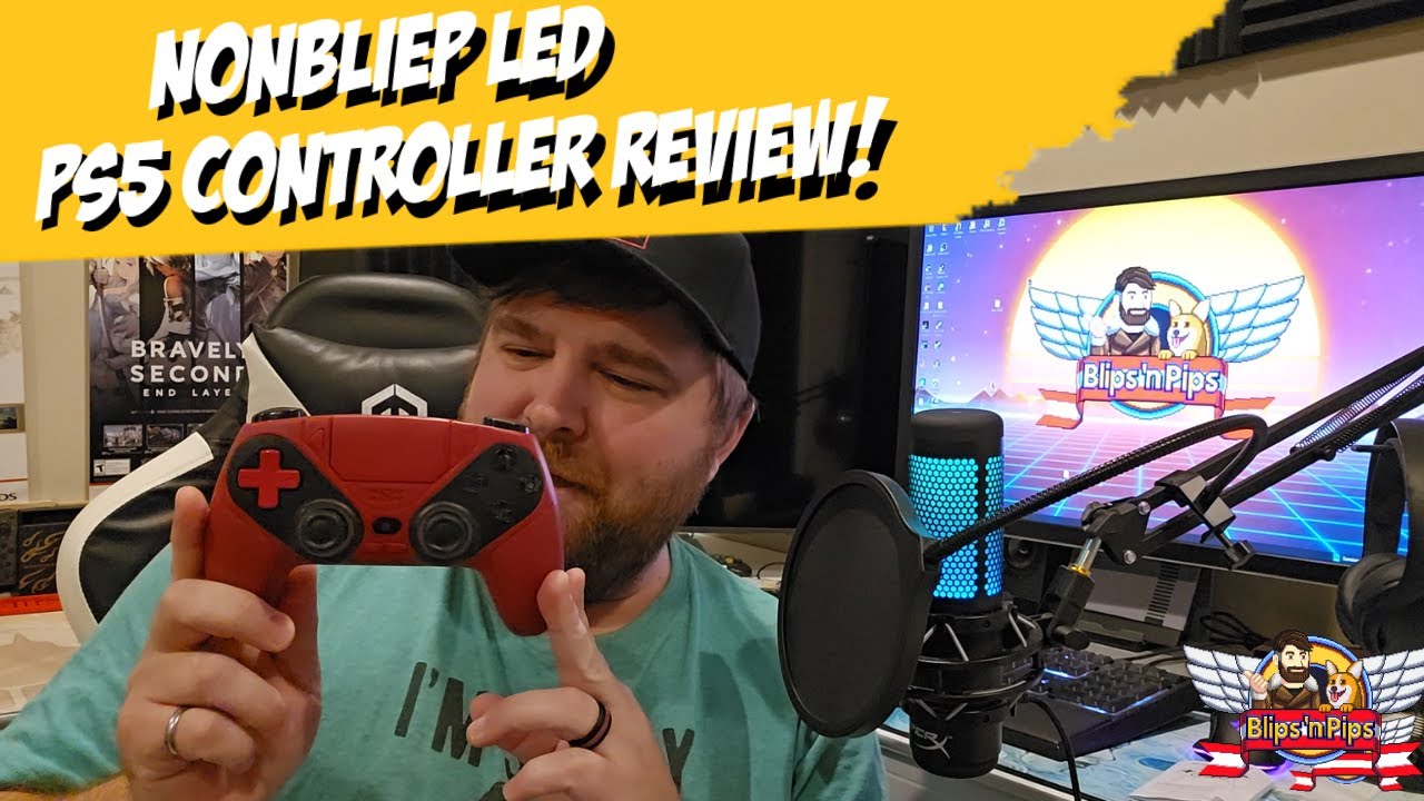 NonBliep LED PS5 Controller Review!