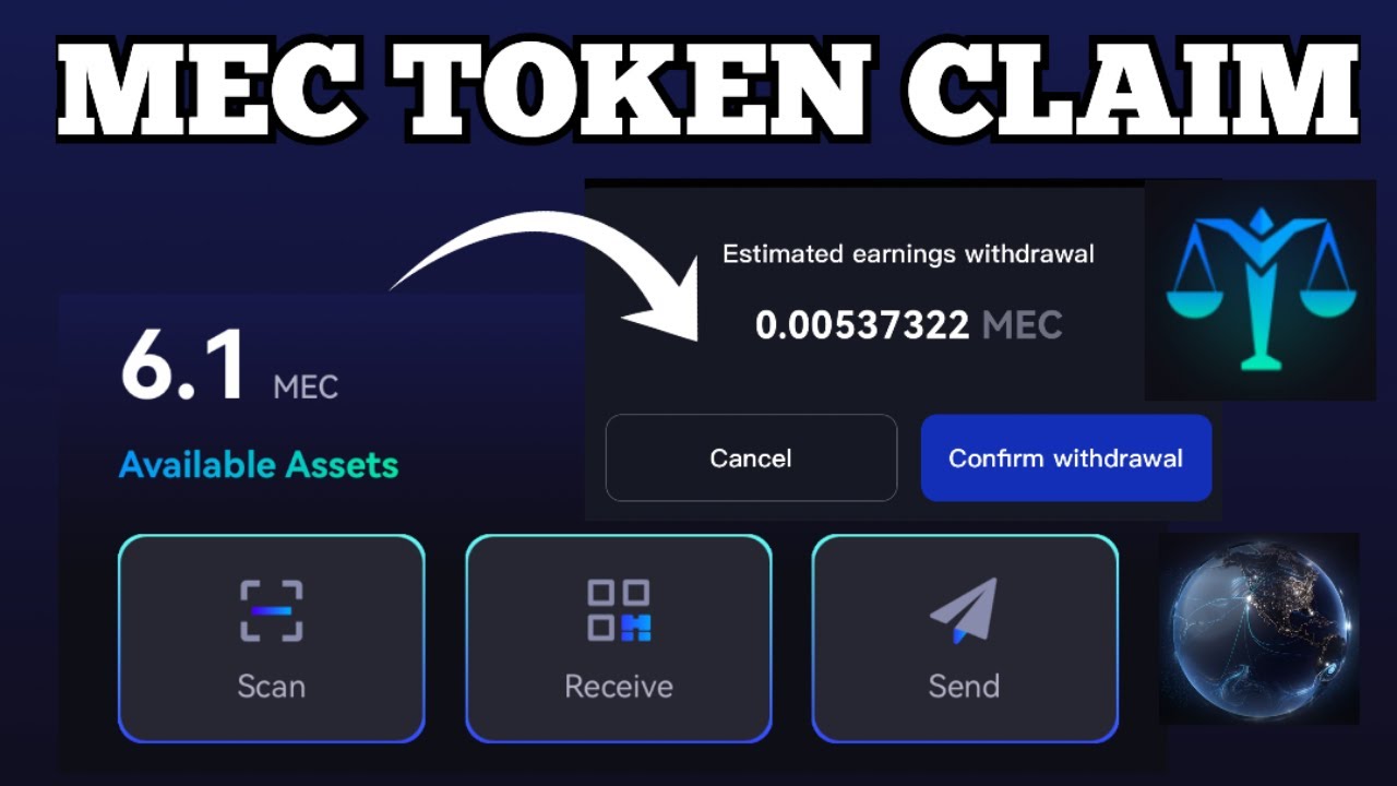 Claim Free MEC Airdrop Token On Meta Earth Wallet | Meta Earth Review