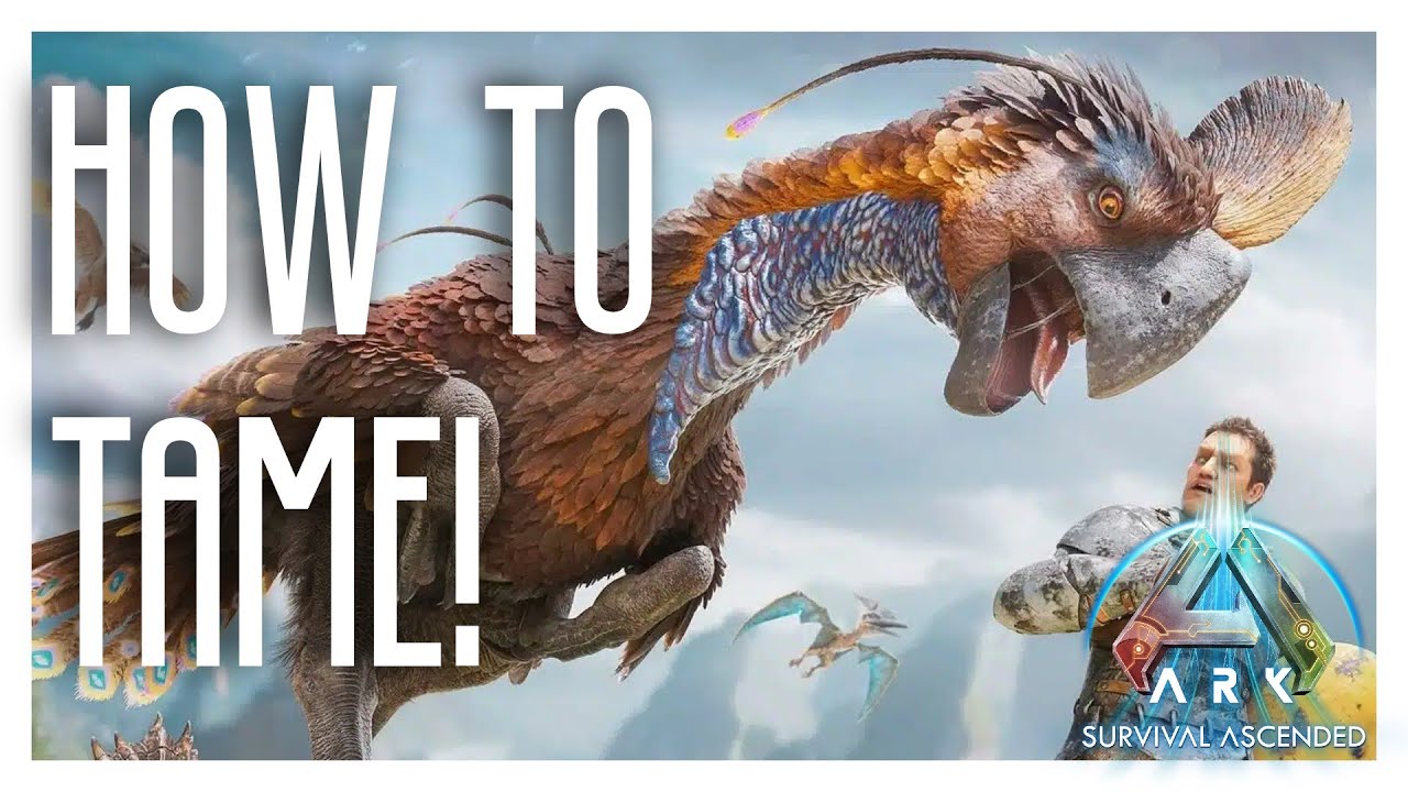 How To Tame Gigantoraptor in ARK: Survival Ascended!