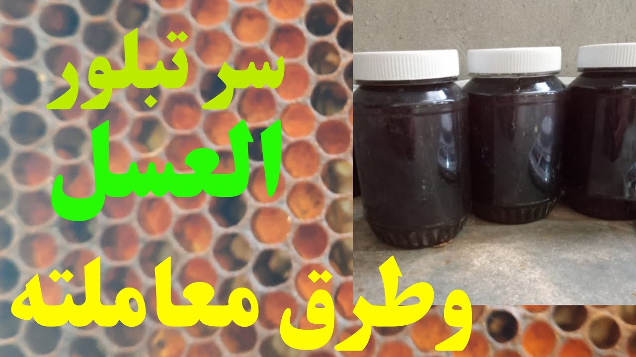 سر تبلور العسل وكيفيفه معالجته
