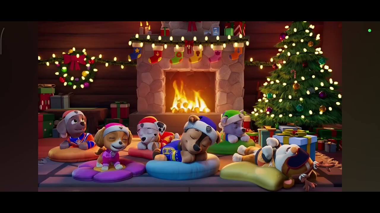Cutest moments in paw Patrol christmas fiteplace 