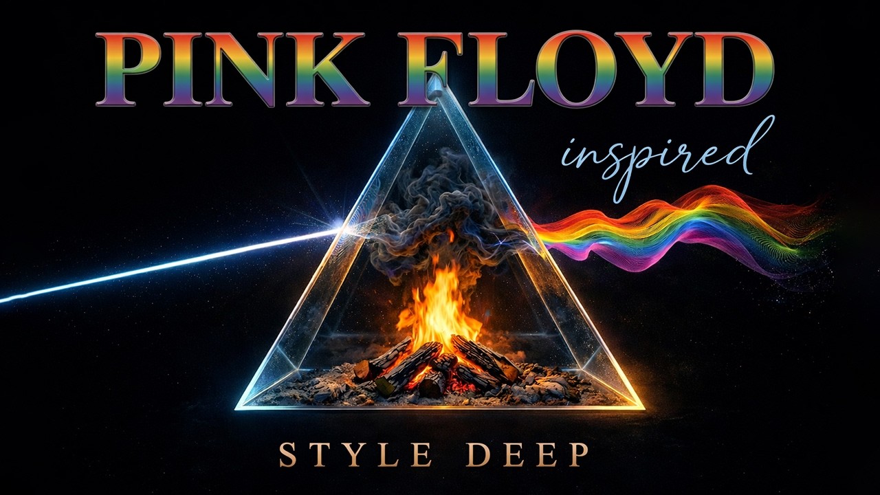 Pink Floyd–Style Psychedelic Chill Rock 🌀🎸 | 3 Hours | Analog Synth Atmosphere 🎛️🌌