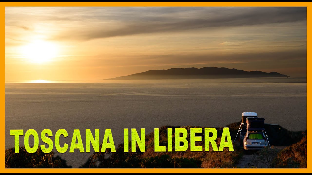 SOSTE in LIBERA e OFFROAD 🏕 IL TOP DELLA TOSCANA  Viaggio in camper 4x4 con tenda da tetto 🌞 vanlife