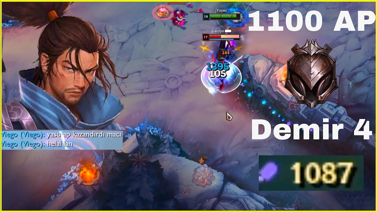 BEN BİLE ÇALIŞMASINI BEKLEMİYORDUM. DEMİR 4 AP YASUO