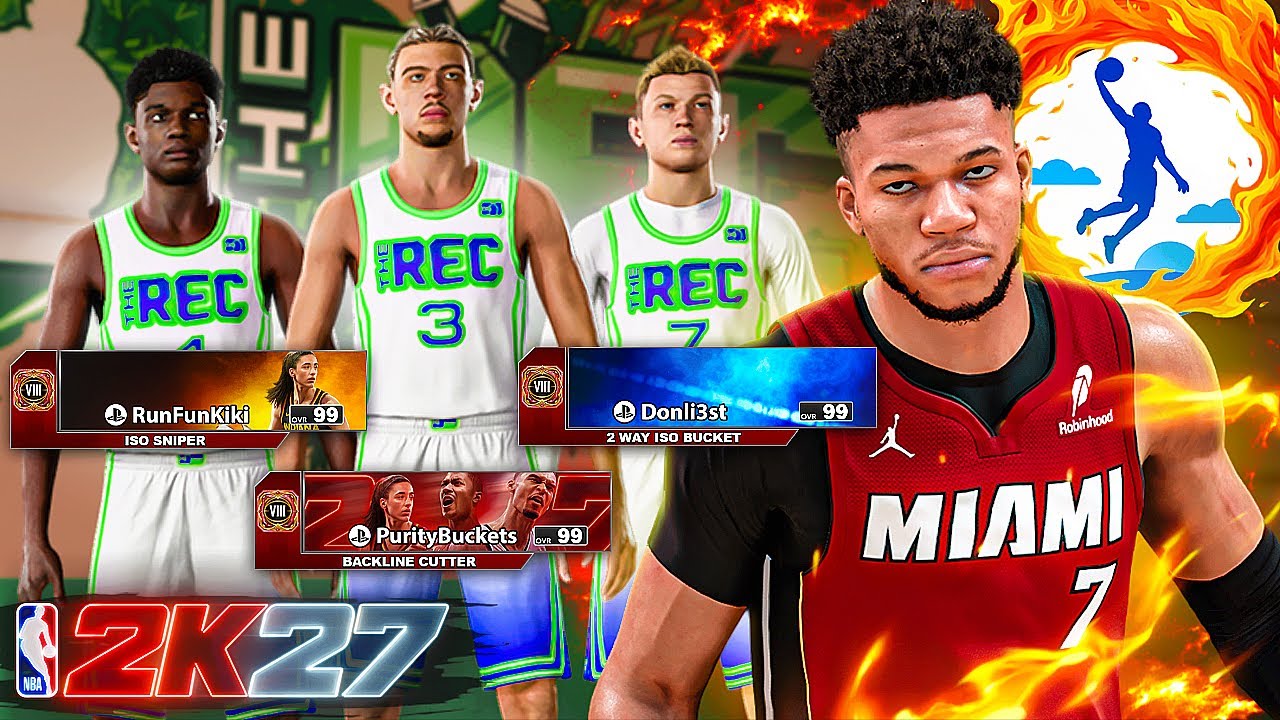 Это RED PLATE в RANDOM REC в NBA 2K27...