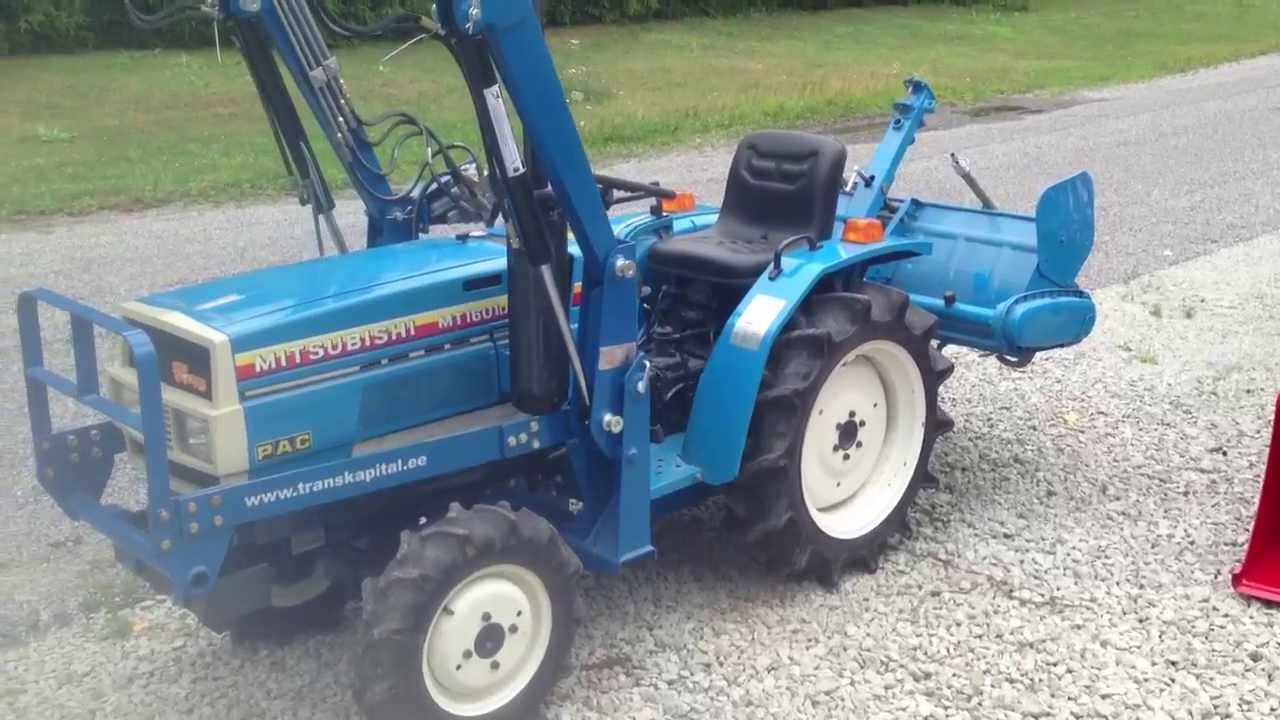 Mitsubishi MT1601 with loader