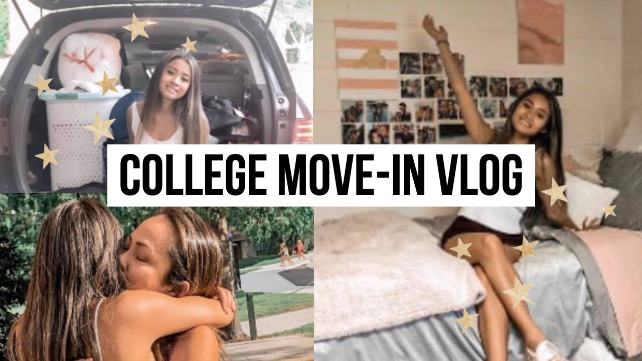 college move in vlog //✰james madison university ✰