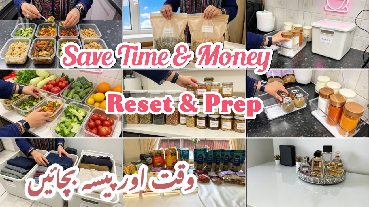 How to save Time & Money || Eid preparation || khaadi UK|| weekly Reset & Prep | Pakistani mom uk