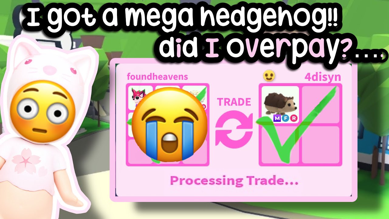 I overpayed for a MEGA old pet… was it worth it?… #adoptme 
