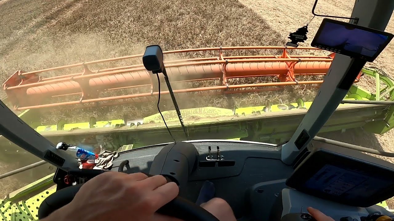 Farmařův VLOG 83# Sklizeň polehlého hrachu | Velmi obtížná sklizeň