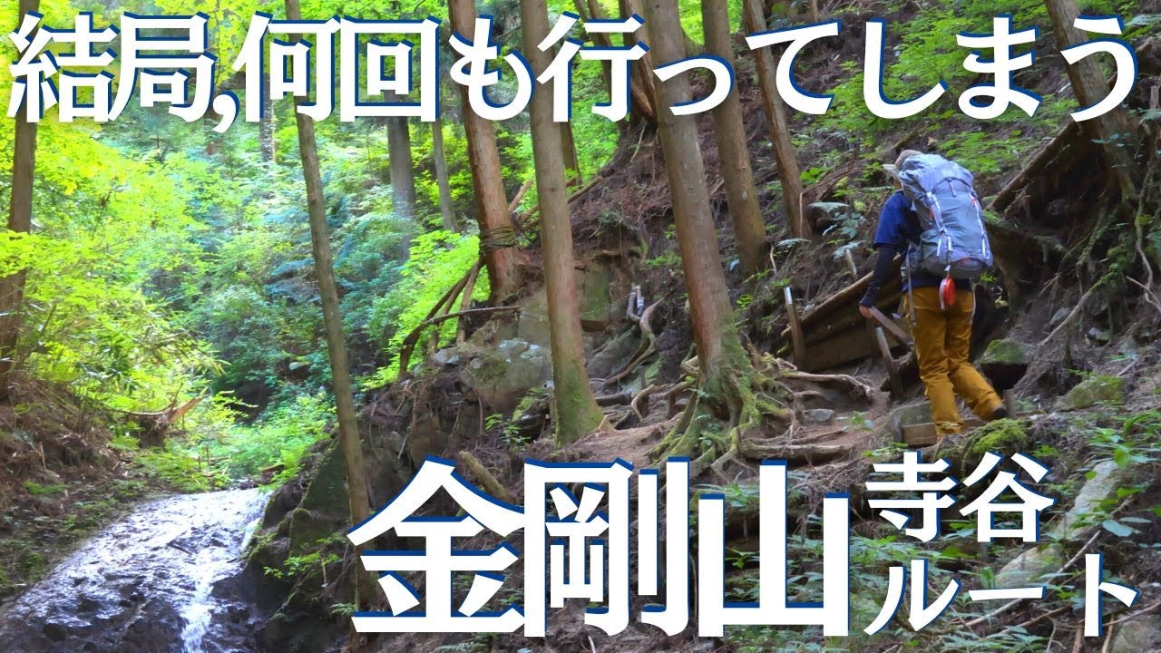 金剛山の初心者オススメルートは寺谷ルート！経験者もついつい何度も行ってしまう中毒コース ヘタレ夫婦登山Vol.97