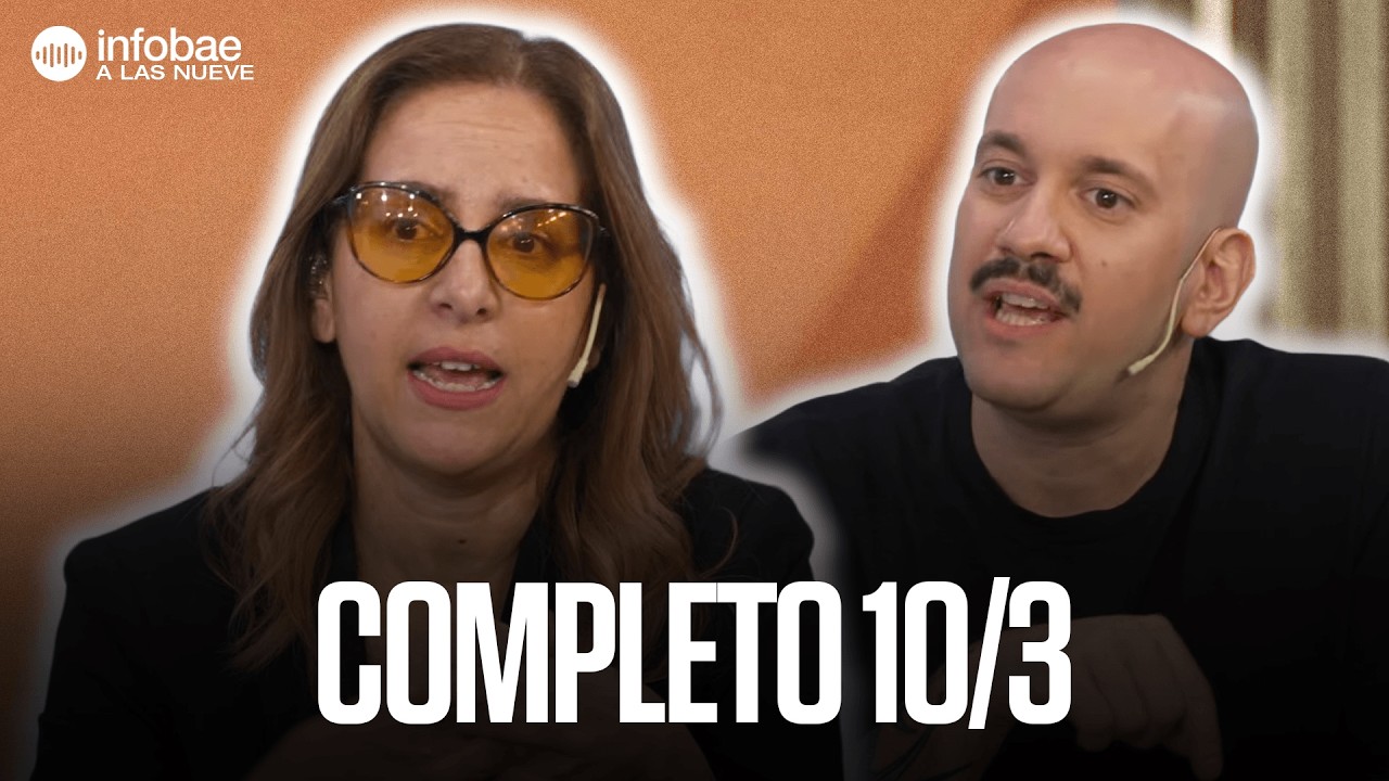 ☀️ Infobae a las 9 con Gonzalo Sanchez, Cecilia Boufflet, Ramón Indart y Tati Schapiro