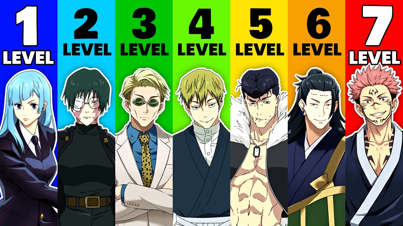 The 7 Levels of Sorcerers