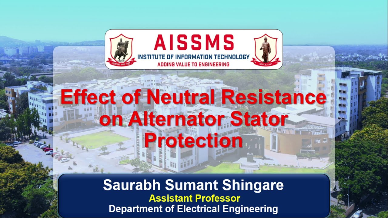 Effect of Neutral Resistance on Alternator Stator Protection